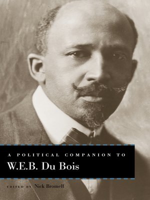 cover image of A Political Companion to W. E. B. Du Bois